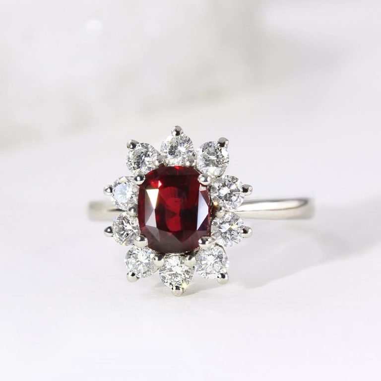 Ruby Engagement Rings