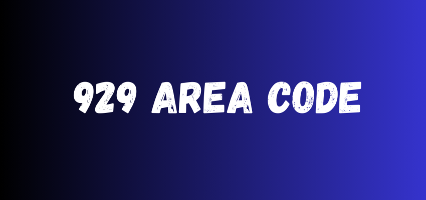 929 Area Code