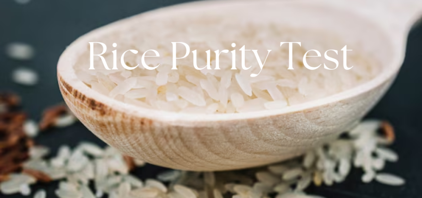 Rice Purity Test